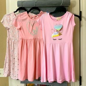 3 girls dresses size Medium -girls size 8
